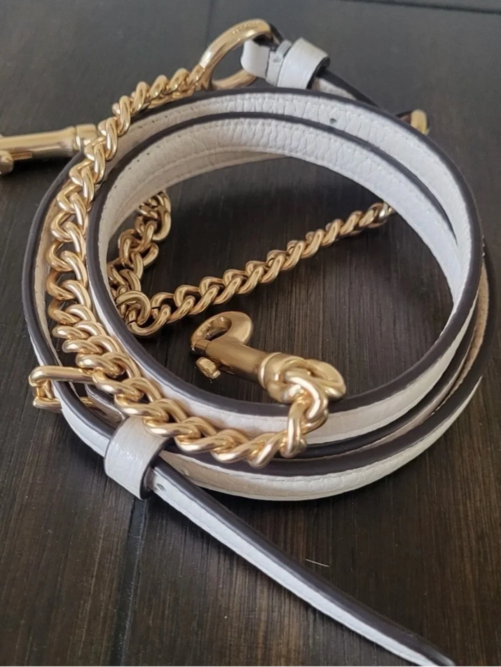 COACH Yellow & White Leather Mini Satchel with Gold Hardware😍😍😍😍 - Picture 6 of 13